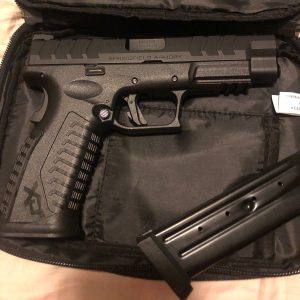 springfield armory xd m elite 9mm 4.5" 20 round fiber optic sights