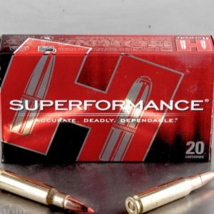 20rds 308 hornady superformance 165gr. sst polymer tip ammo