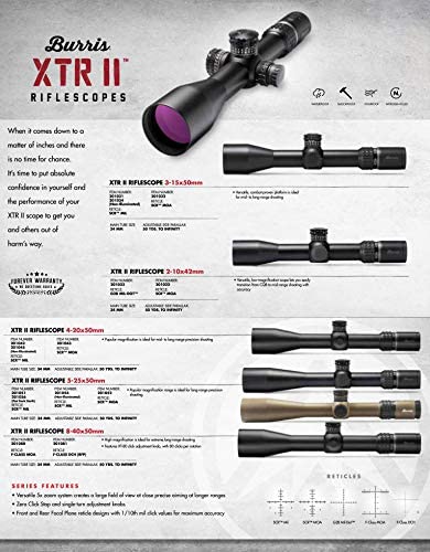 burris xtreme tactical xtr ii 8 40x50mm