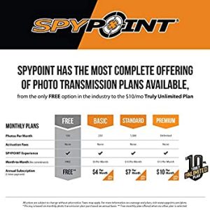 spypoint link micro lte twin pack of cellular trail cameras 10mp with low glow leds for quality nighttime photos, 80’ flash and detection range, 4g/lte photo transmission (link micro lte twin)