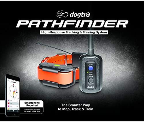dogtra 4 dog pathfinder mini gps track and train system for smaller breed dogs get 2 free replacement strap and flea comb