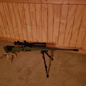 ruger american predator moss green / black 6.5 creedmoor 22 inch 3rds