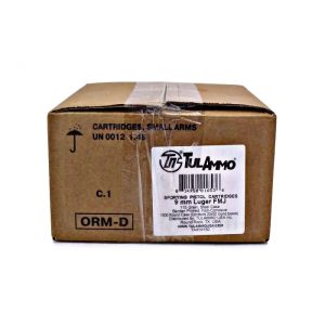 tulammo 9mm 115 gr fmj 1000 round