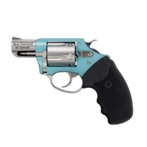charter arms blue diamond undercover lite, .38 special, 2", tiffany blue/hi polish