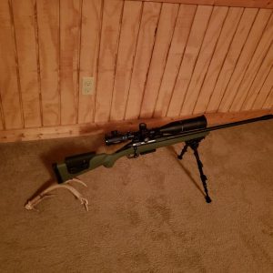 ruger american predator moss green / black 6.5 creedmoor 22 inch 3rds