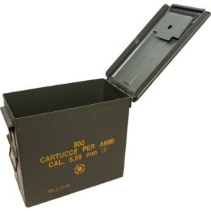 italian military ammo box