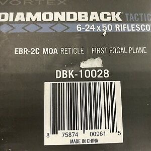 vortex dbk 10028 6 24x50 diamondback tactical riflescope