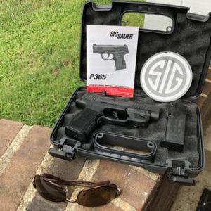 sig sauer p365 xl 9mm 3.7" barrel 12 rounds optic ready